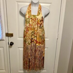 chinese dress ladies Hilo Stripes Sand Midi Dress main image 0